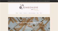 Desktop Screenshot of bombonierebymaria.co.uk